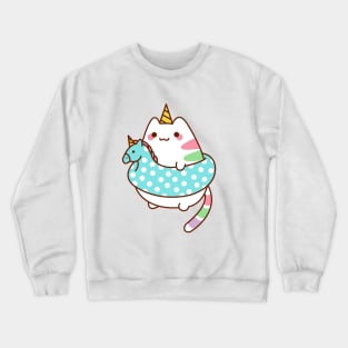 Cute Caticorn Crewneck Sweatshirt